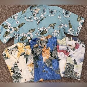 Joe Marlin shirt Bundle size medium beach Hawaiian Shirts Tropical